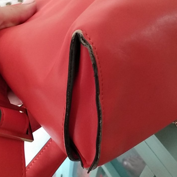 🖐️3/$15🖐️Cute Orange shoulder bag purse - Picture 3 of 10